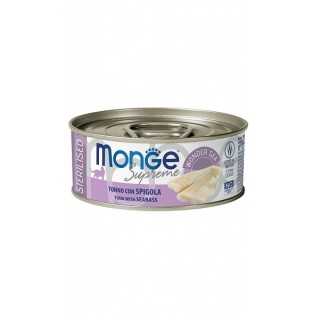 Monge Supreme Sterilised Tonno & Spigola 80 Gr.