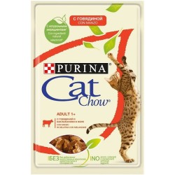 Purina Cat Chow Adult Manzo & Melanzane 85 Gr.