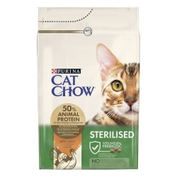 Purina Cat Chow Adult Sterilized Tacchino 1