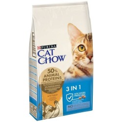 Purina Cat Chow Feline 3 In 1 Tacchino 1