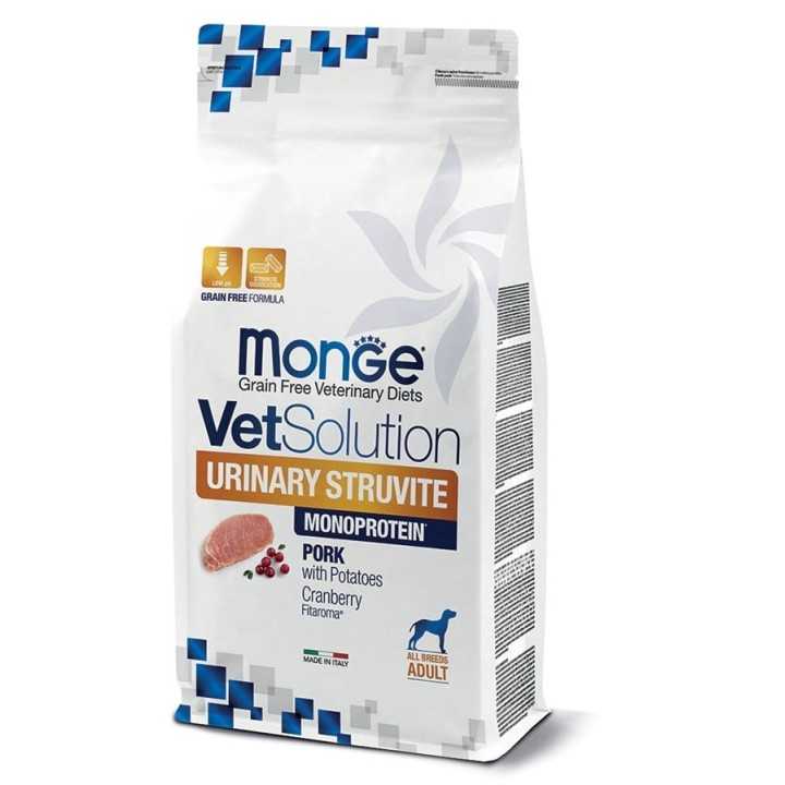Monge Vetsolution Dog Urinary Struvite 2 Kg.