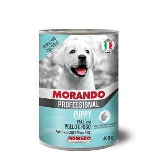 Morando Professional Pate' Puppy Pollo & Riso 400 Gr.