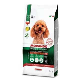 Morando Tradizioni Italiane Adult Mini Manzo, Piselli & Barbabietole 1,5 Kg.