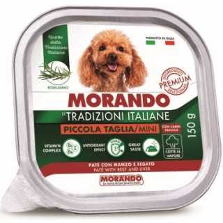 Morando Tradizioni Italiane Pate' Adult Mini Manzo & Fegato 150 Gr.