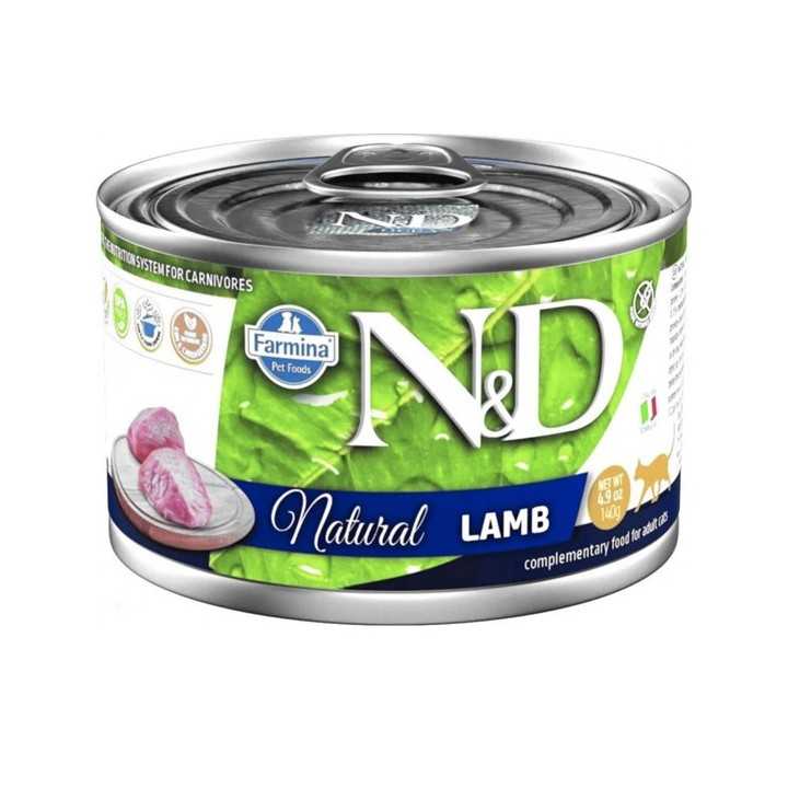 N&D Cat Natural Agnello 140 Gr.
