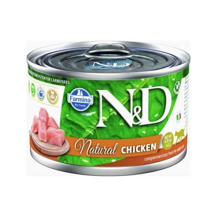 N&D Cat Natural Pollo 140 Gr.
