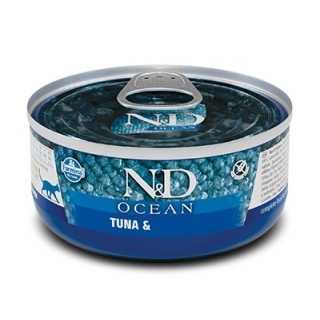 N&D Cat Ocean Tonno & Gamberetti 70 Gr.
