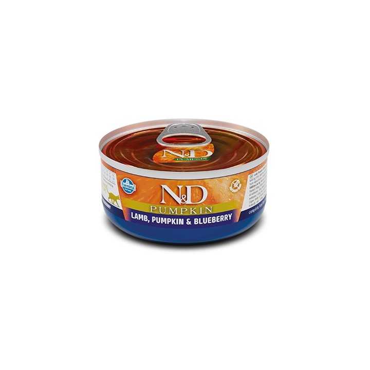 N&D Cat Pumpkin Agnello, Zucca & Mirtillo 70 Gr.