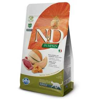 N&D Cat Pumpkin Formula Anatra Zucca & Cantalupo 300 Gr.