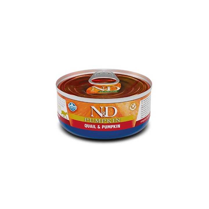 N&D Cat Pumpkin Quaglia & Zucca 70 Gr.