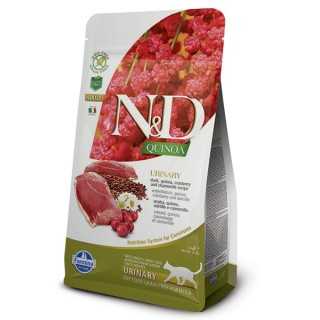 N&D Cat Quinoa Urinary Anatra Quinoa & Mirtillo 300 Gr.