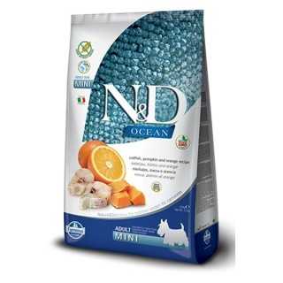 N&D Dog Ocean Adult Mini Merluzzo Zucca & Arancia 800 Gr.