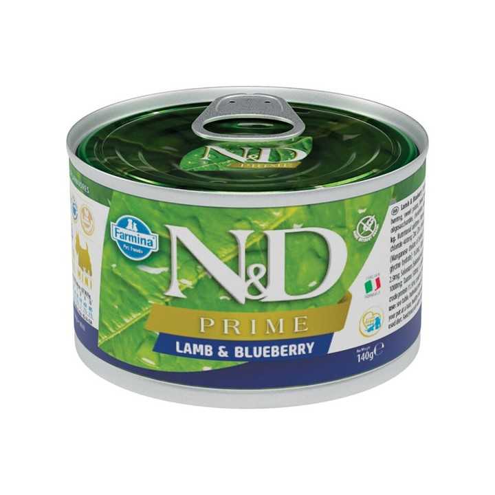 N&D Dog Prime Agnello & Mirtillo 140 Gr.