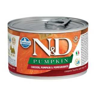 N&D Dog Pumpkin Pollo, Zucca & Melograno 140 Gr.