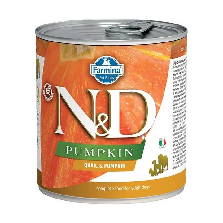 N&D Dog Pumpkin Quaglia & Zucca 285 Gr.