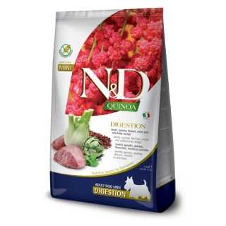 N&D Dog Quinoa Digestion Adult Mini Agnello Quinoa & Finocchio 2,5 Kg.