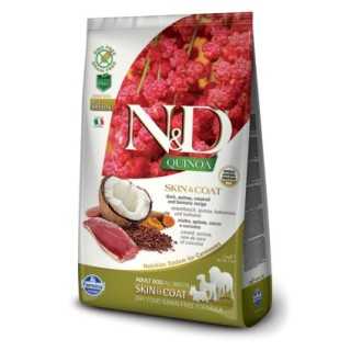 N&D Dog Quinoa Skin & Coat Adult Anatra Quinoa & Curcuma 2,5 Kg.