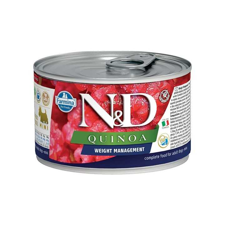 N&D Dog Quinoa Weight Management 140 Gr.