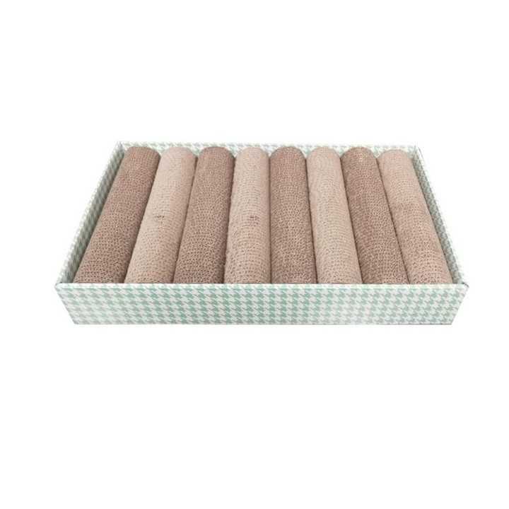 Also Tiragraffi In Cartone Onde + Catnip (48 X 29 X 9 Cm.)