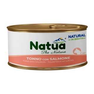 Natua Cat Natural Broth Tonno & Salmone 85 Gr.