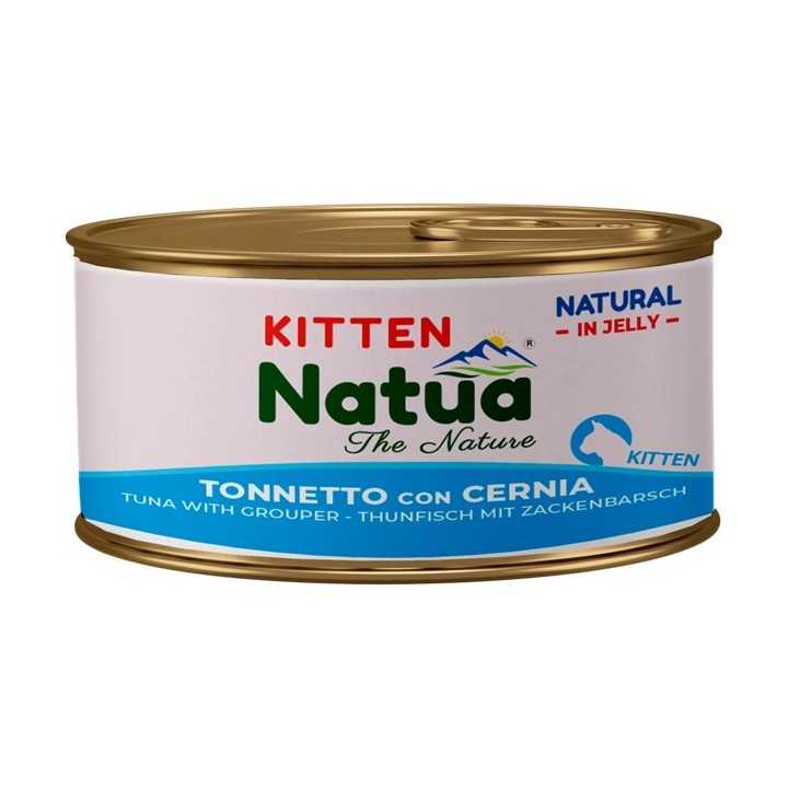 Natua Cat Natural Kitten Tonnetto & Cernia 85 Gr.