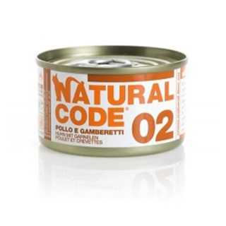 Natural Code 02 Pollo & Gamberetti 85 Gr.
