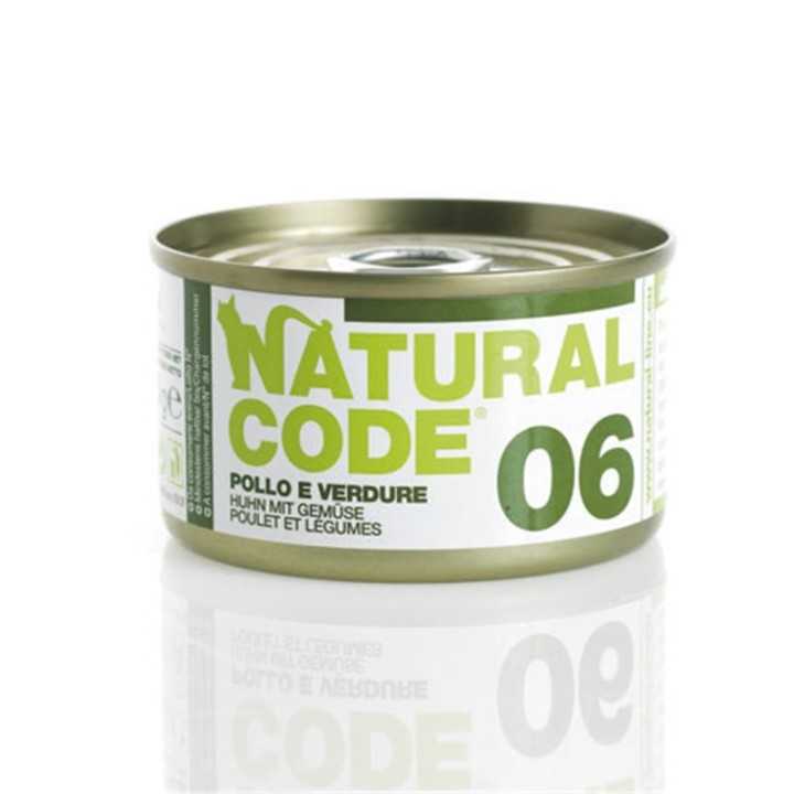 Natural Code 06 Pollo & Verdure 85 Gr.