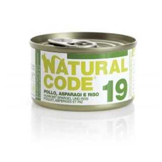 Natural Code 19 Pollo Con Asparagi & Riso 85 Gr.
