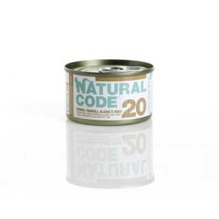 Natural Code 20 Tonno, Fagioli, Alghe & Riso 85 Gr.
