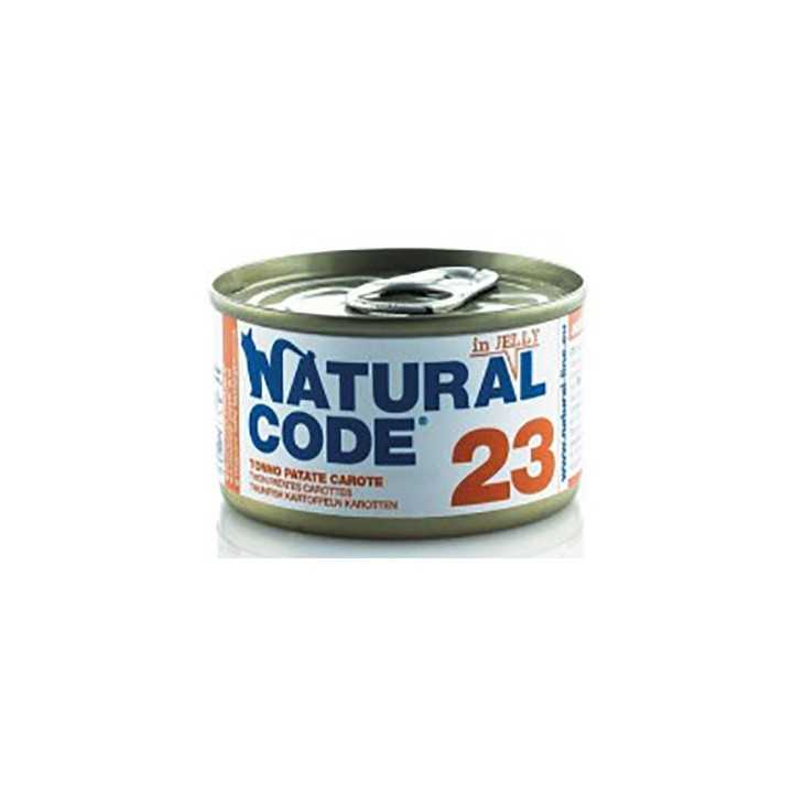 Natural Code 23 Tonno Con Patate & Carote In Jelly 85 Gr.