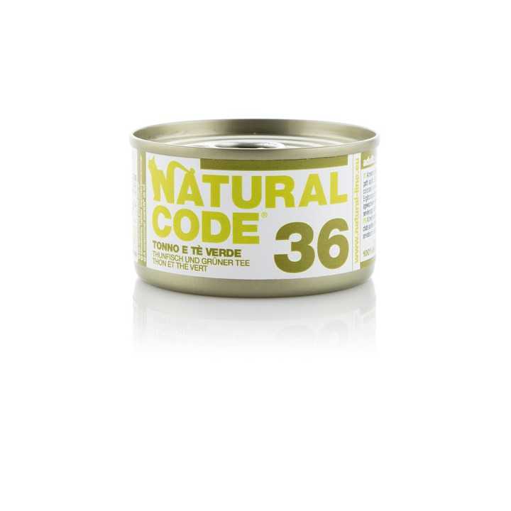 Natural Code 36 Tonno & Te' Verde 85 Gr.