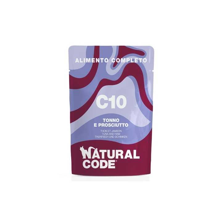 Natural Code C10 Completo Tonno & Prosciutto 70 Gr.