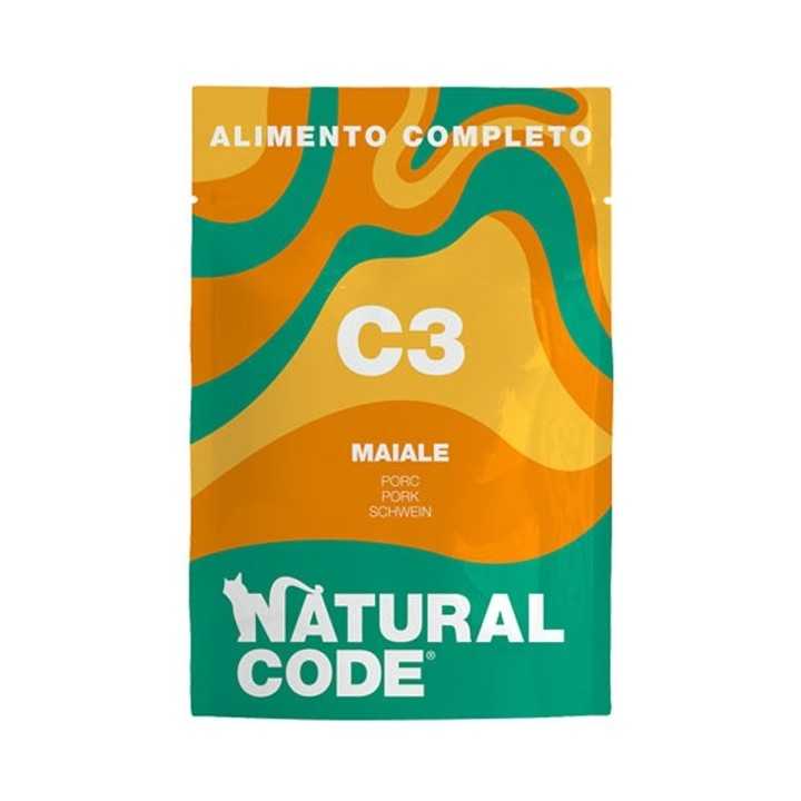 Natural Code C3 Completo Maiale 70 Gr.