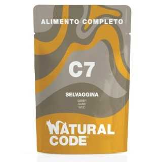 Natural Code C7 Completo Selvaggina 70 Gr.