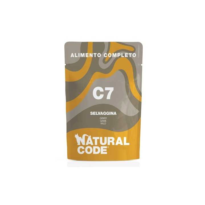 Natural Code C7 Completo Selvaggina 70 Gr.