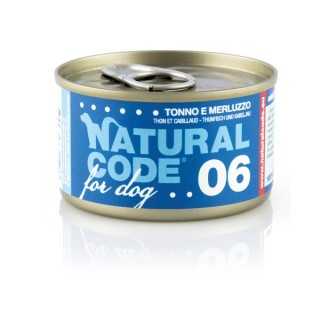 Natural Code Dog 06 Tonno & Merluzzo 90 Gr.
