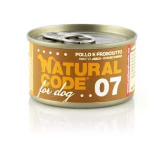 Natural Code Dog 07 Pollo & Prosciutto 90 Gr.