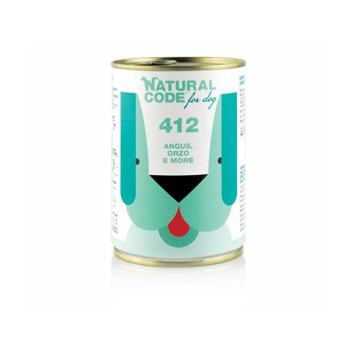 Natural Code Dog 412 Angus, Orzo & More 400 Gr.