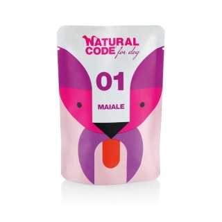 Natural Code Dog01 Maiale Busta 100 Gr.