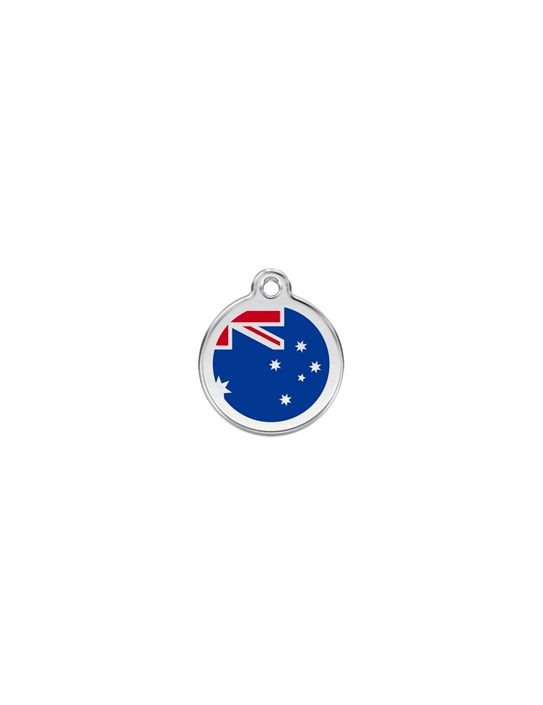 Reddingo Medaglietta Con Incisione Mod: Bandiera Australia