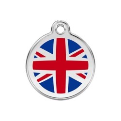 Reddingo Medaglietta Con Incisione Mod: Bandiera Regno Unito