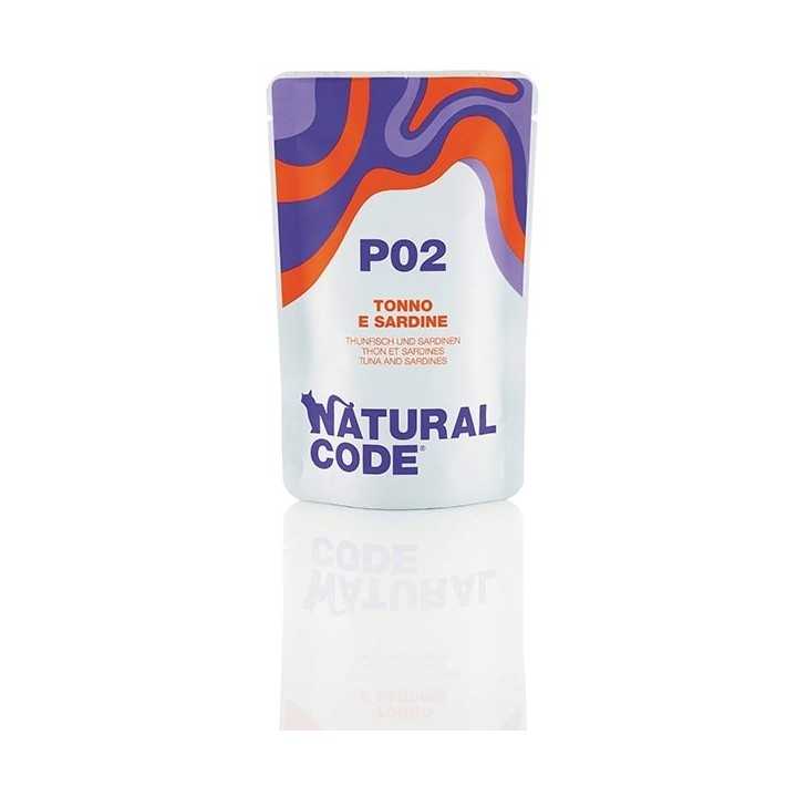Natural Code P02 Tonno & Sardine 70 Gr.