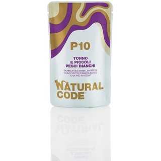 Natural Code P10 Tonno & Pescetti Bianchi 70 Gr.