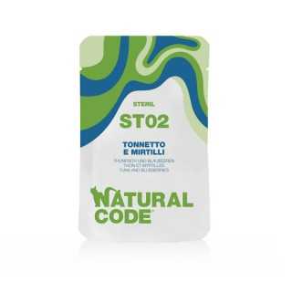 Natural Code St02 Steril Tonnetto & Mirtilli 70 Gr.