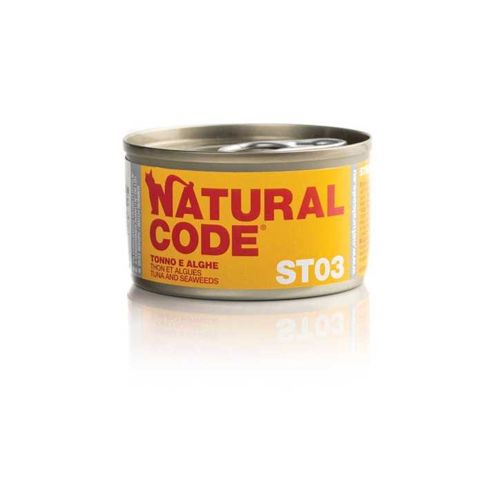 Natural Code Steril 03 Tonno & Alghe 85 Gr.