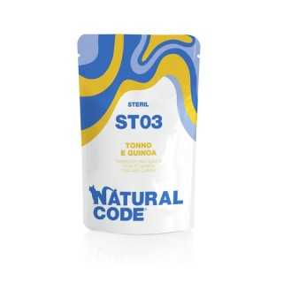 Natural Code Steril 03 Tonno & Quinoa 70 Gr.