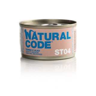 Natural Code Steril 04 Tonno & Alici 85 Gr.