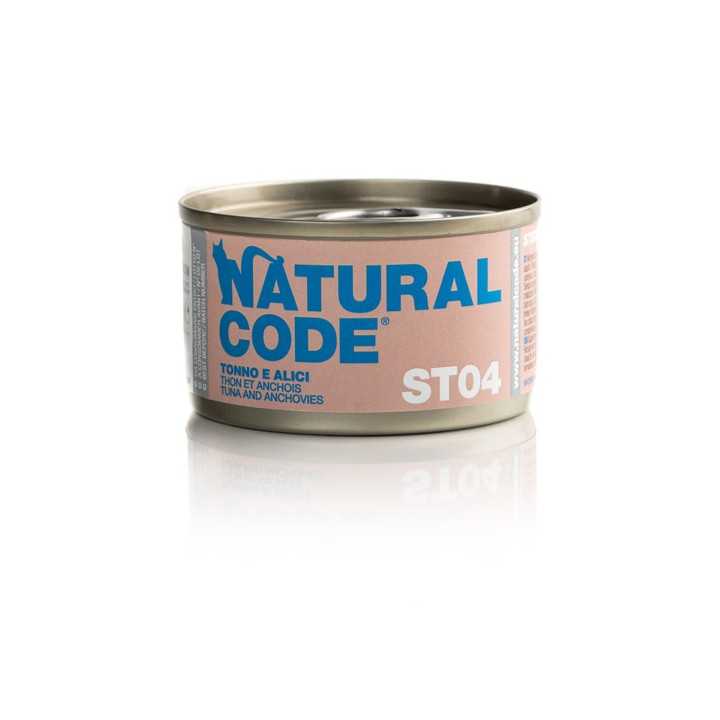 Natural Code Steril 04 Tonno & Alici 85 Gr.