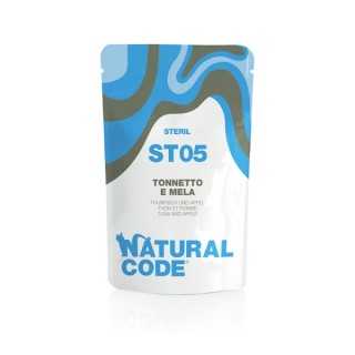 Natural Code Steril 05 Tonno & Mela 70 Gr.