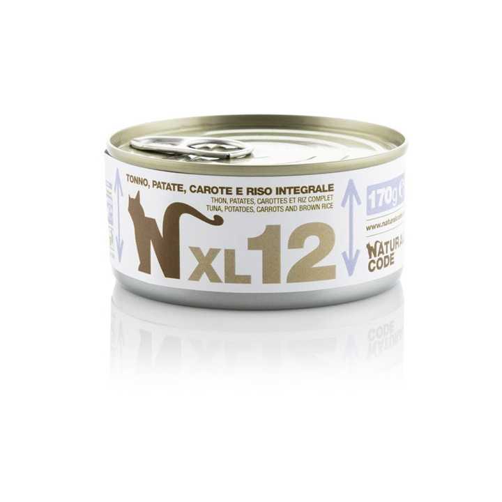 Natural Code Xl12 Tonno, Patate, Carote & Riso Integrale 170 Gr.